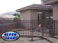 Iron gates, Iron gates Las Vegas, Security gates, Security screens, Security doors, Courtyard gates, Iron fence, Metal gates, Side yard gates, Rv gates, Double gates, Single gates, Driveway gates, Electric gates, Wrought iron gates, Iron works, Stair railing, Iron railings