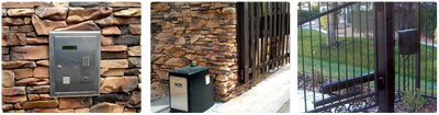 Upgrade your driveway gate from manual to electric by installing gate operators with keypads and push button openers.
