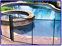 Iron and Mesh Pool Fencing in Las Vegas Nevada