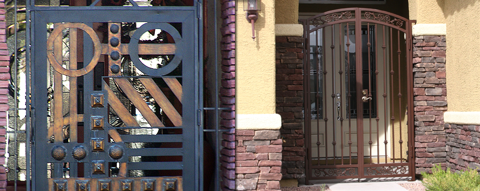 Iron Courtyard Gates Las Vegas