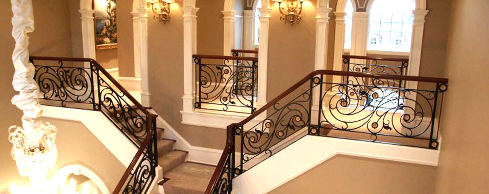 Wrought Iron Stair Railing Las Vegas